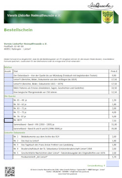 Heimatkundliche Bcher und Schriften